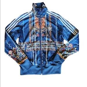 Adidas Originals Cirandeira Firebird Multicolored Floral Track Jacket (W Size S)